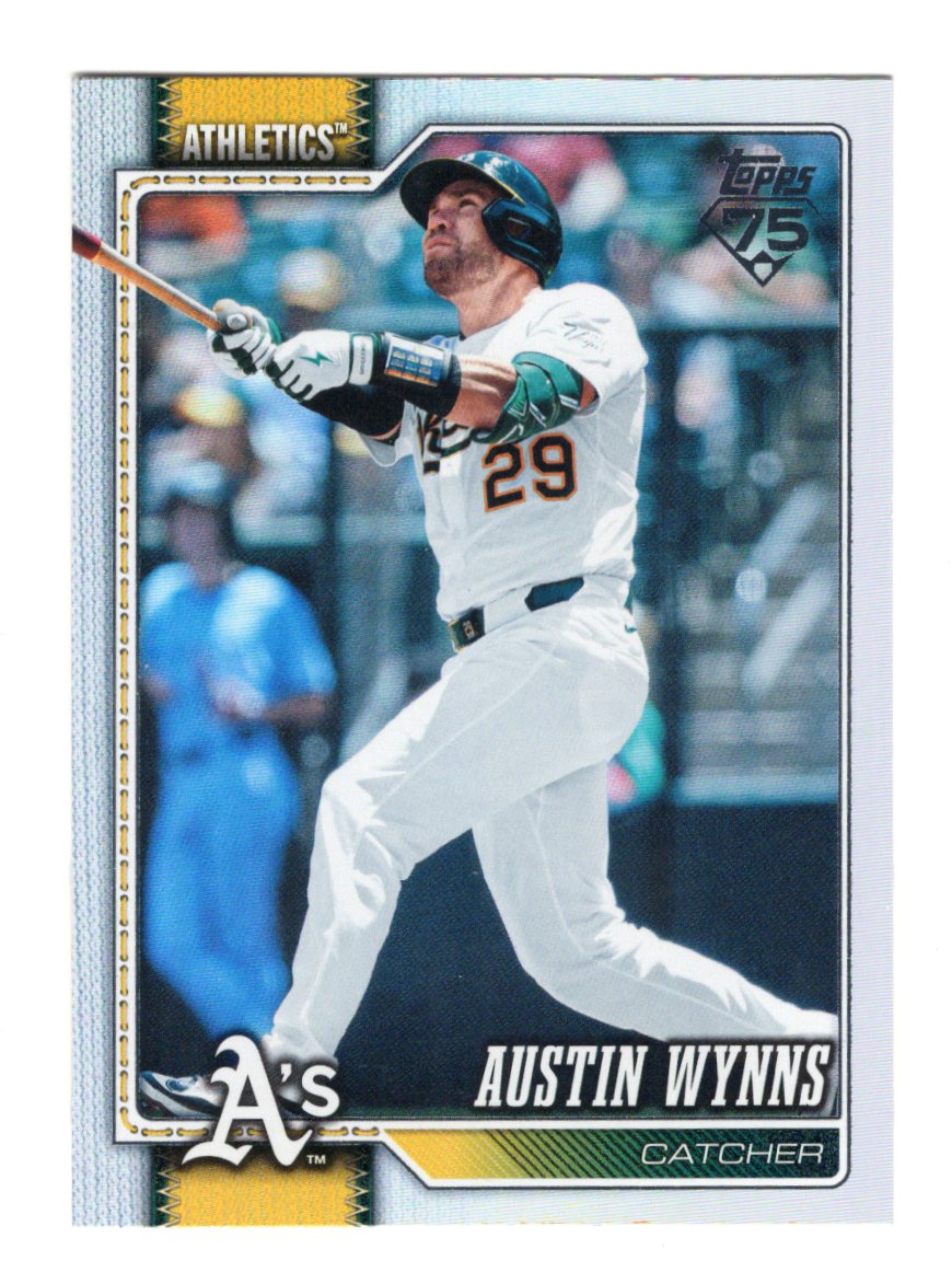 2026 Topps Series 2 Austin Wynns Rainbow Foil Parallel #590 Oakland A's