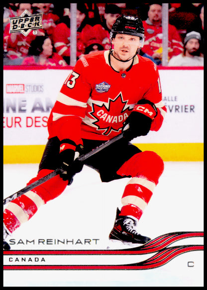 2025-26 Upper Deck Sam Reinhart Card Canada