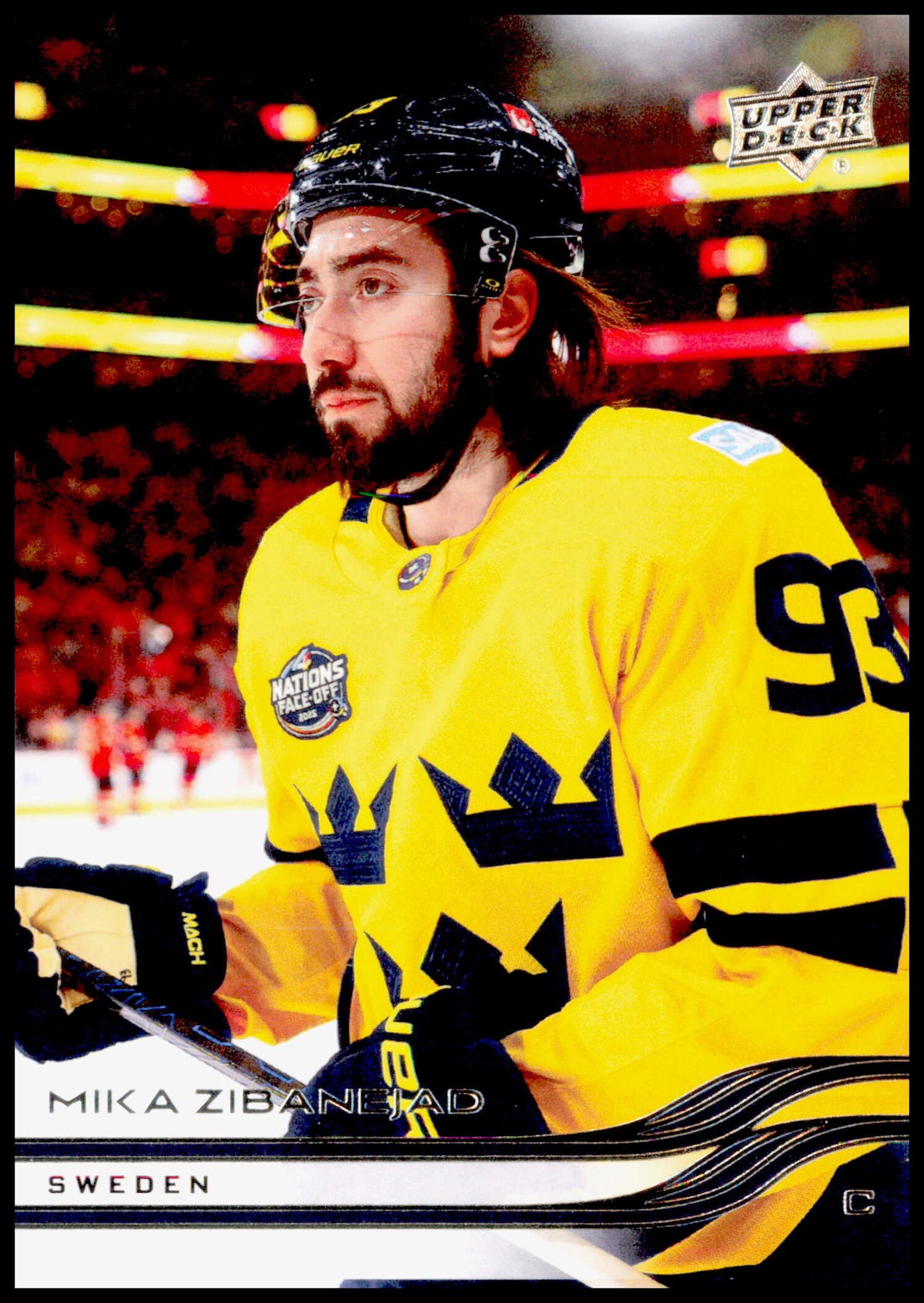 2025-26 Upper Deck Mika Zibanejad Card Sweden