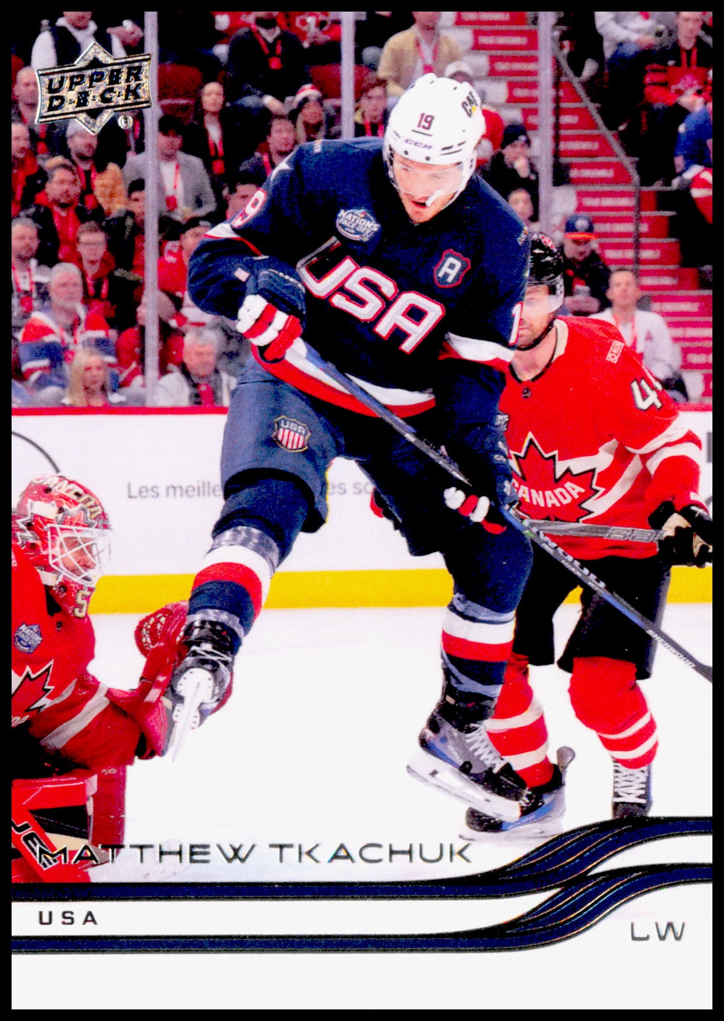 2025-26 Upper Deck Matthew Tkachuk Card USA