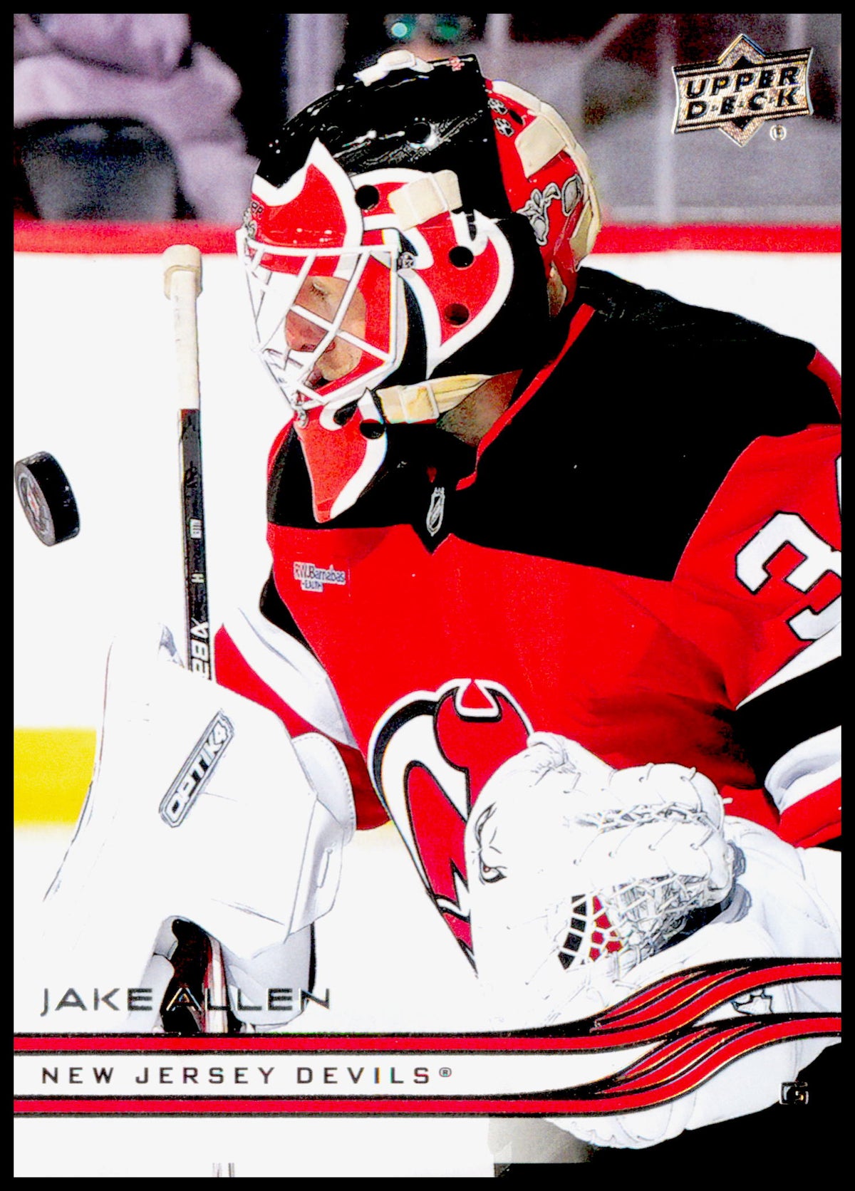 2025-26 Upper Deck Jake Allen Card New Jersey Devils