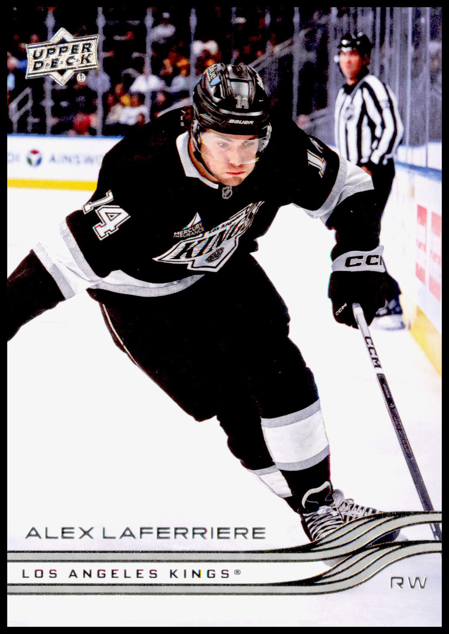 2025-26 Upper Deck Alex Laferriere Card Los Angeles Kings