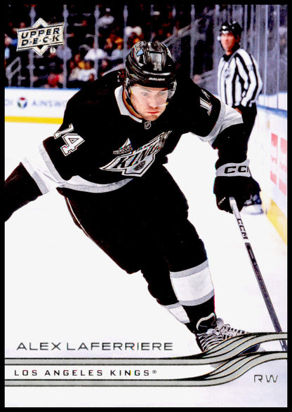 2025-26 Upper Deck Alex Laferriere Card Los Angeles Kings