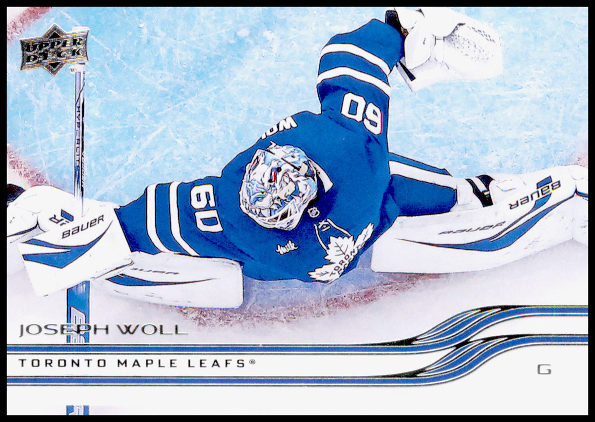 2025-26 Upper Deck Joseph Woll Card Toronto Maple Leafs