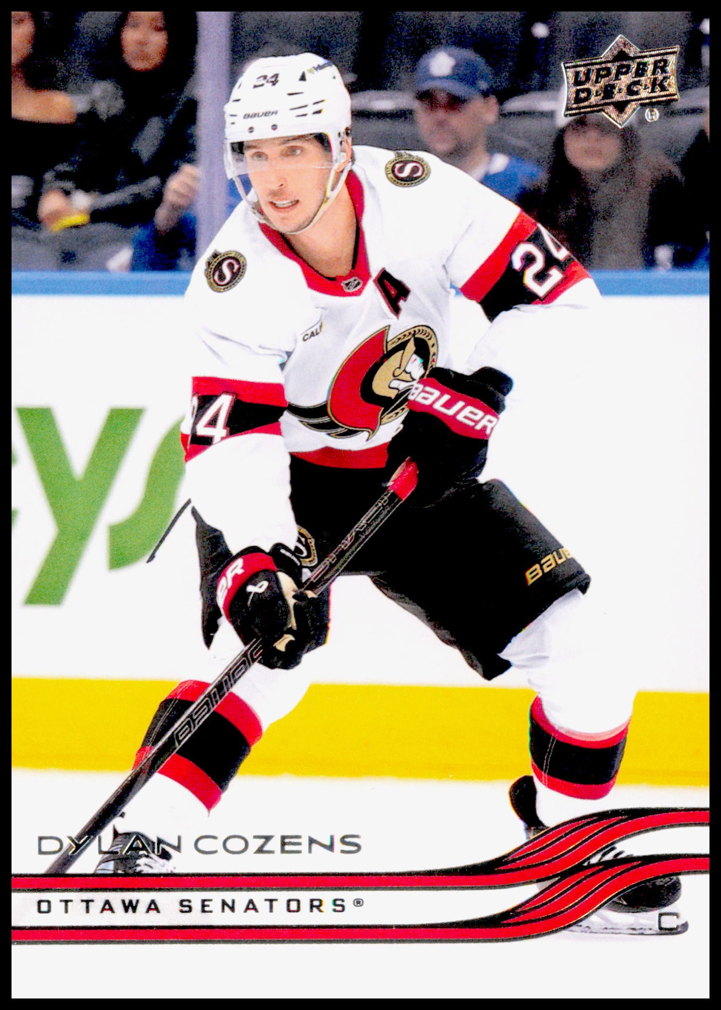 2025-26 Upper Deck Dylan Cozens Card Ottawa Senators
