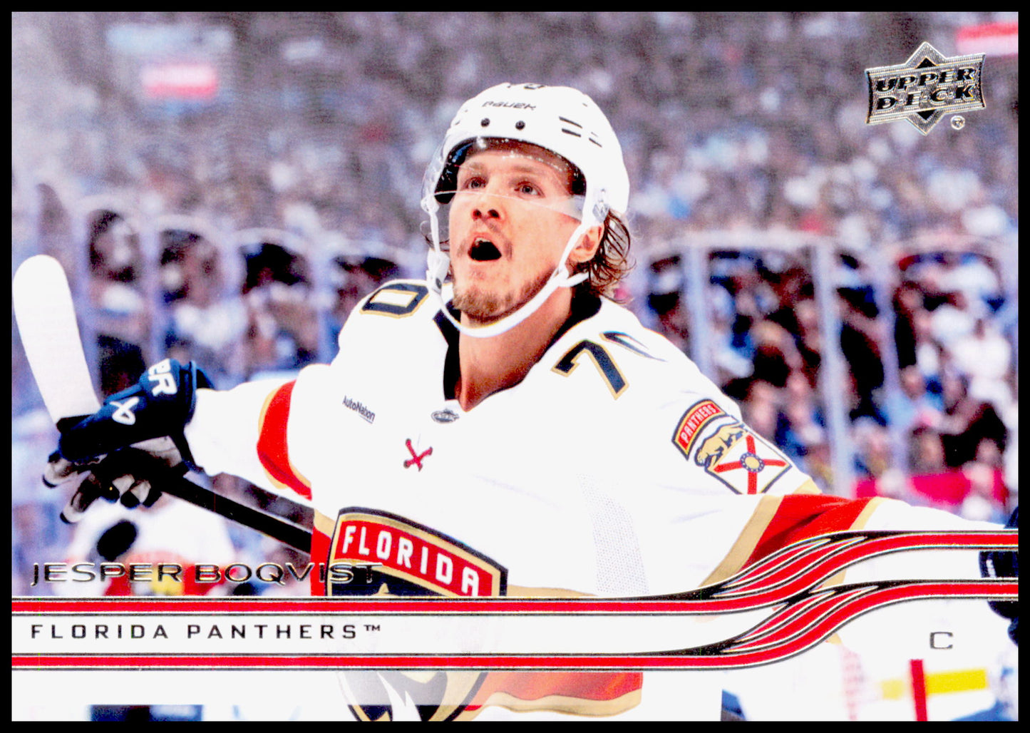2025-26 Upper Deck Jesper Boqvist Card Florida Panthers