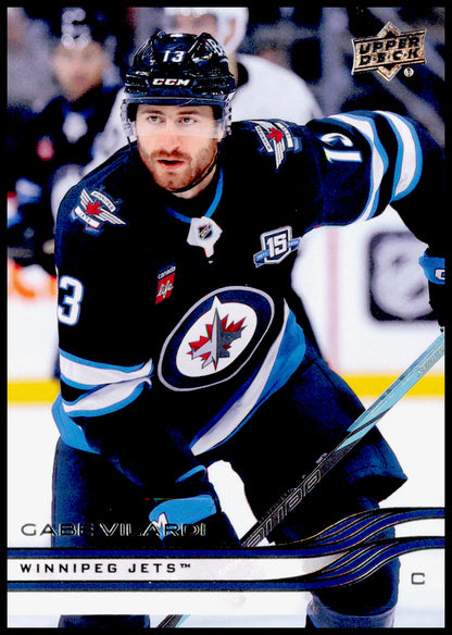 2025-26 Upper Deck Gabe Vilardi Card Winnipeg Jets