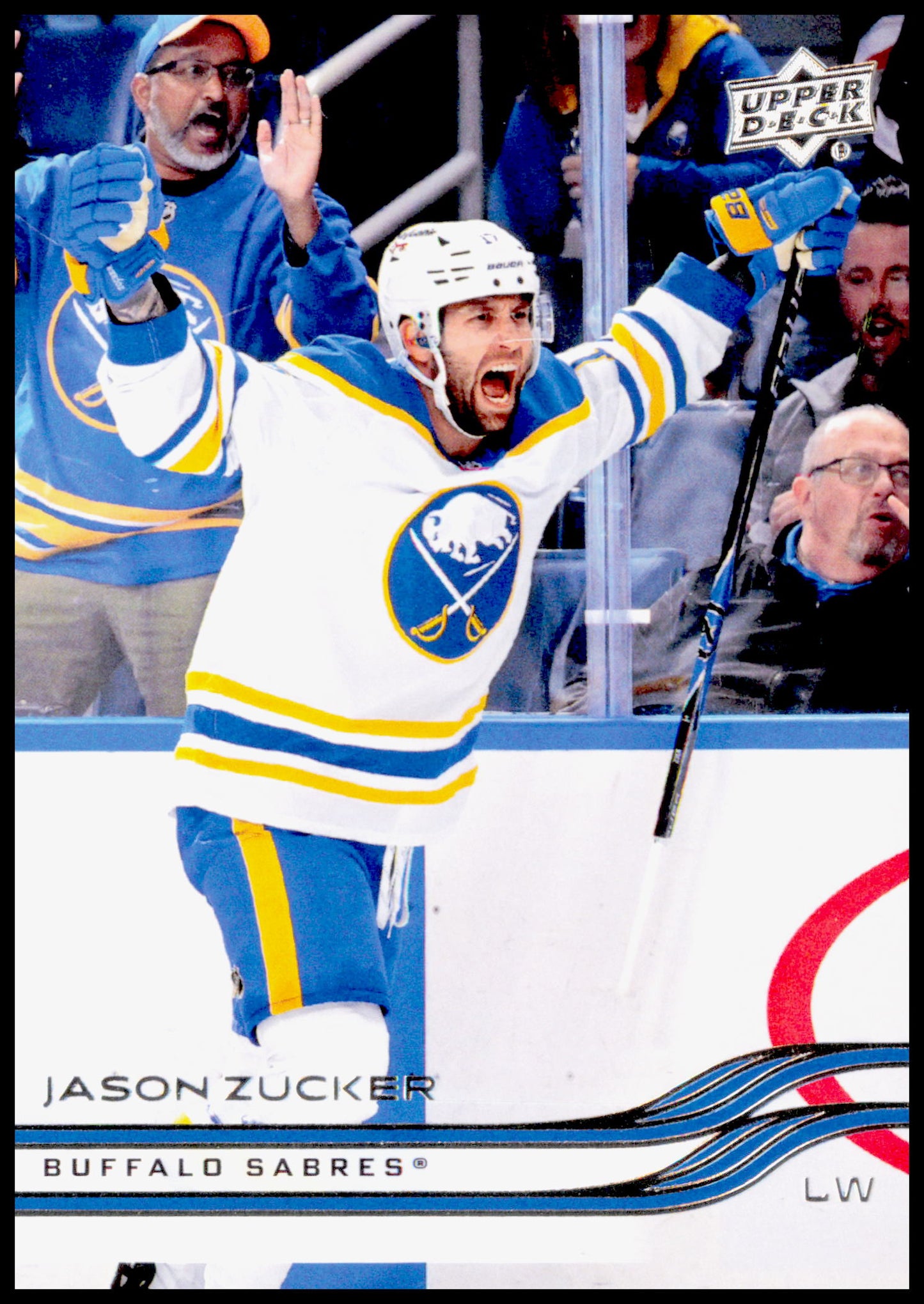 2025-26 Upper Deck Jason Zucker Card Buffalo Sabres