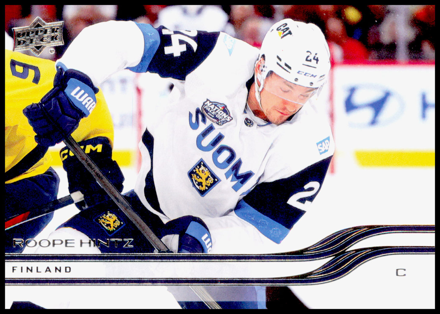 2025-26 Upper Deck Roope Hintz Card Finland