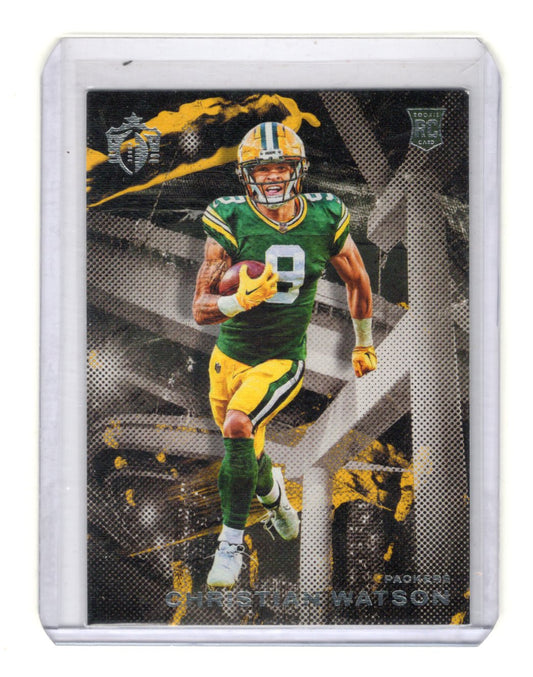 2022 Panini Chronicles Christian Watson Card Gridiron Kings Green Bay Packers