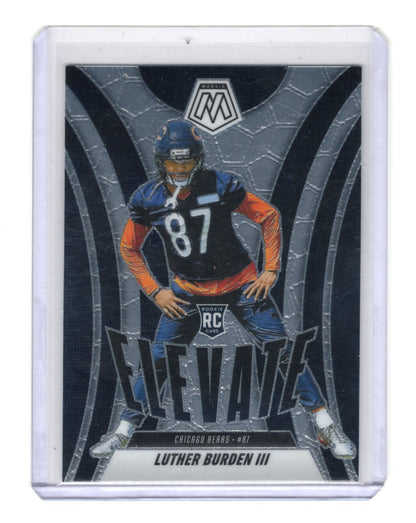2025 Panini Mosaic Luther Burden III Card Elevate Chicago Bears