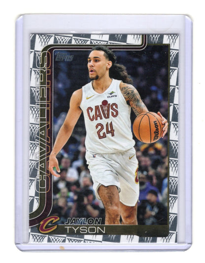 2025-26 Topps Jaylon Tyson Card Season Tip Off Cleveland Cavaliers