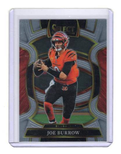2025 Panini Select Joe Burrow Card Cincinnati Bengals
