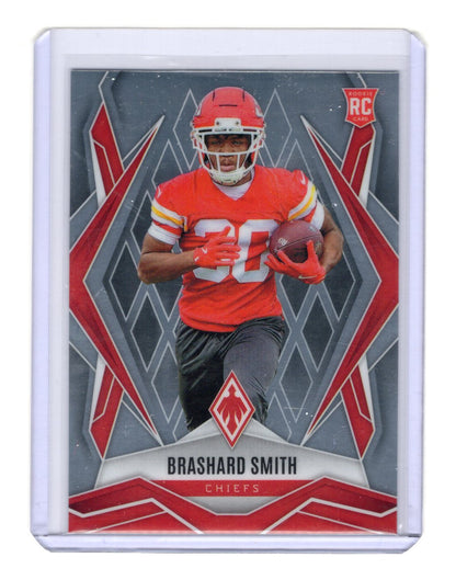 2025 Panini Phoenix Brashard Smith Card RC Kansas City Chiefs