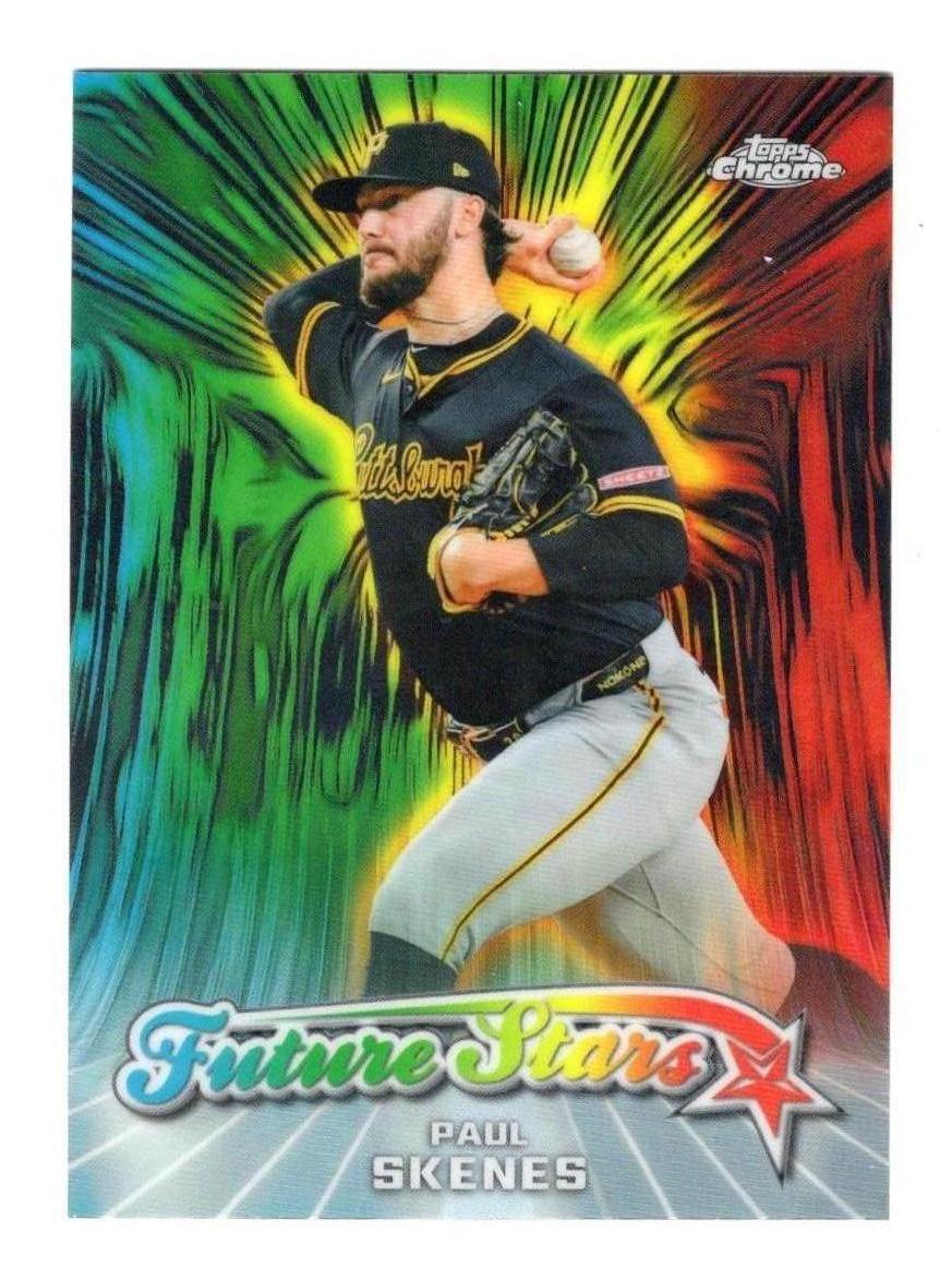 2026 Topps Chrome Paul Skenes Card Future Stars Pittsburgh Pirates