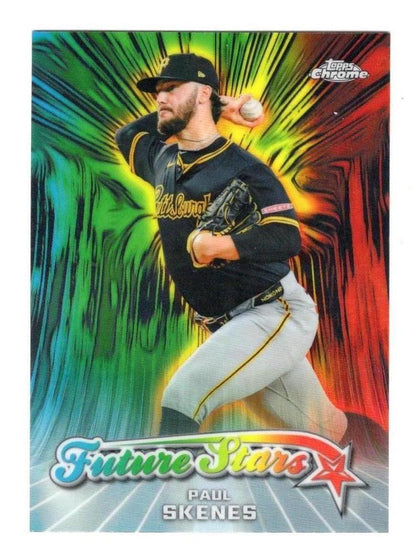 2026 Topps Chrome Paul Skenes Card Future Stars Pittsburgh Pirates