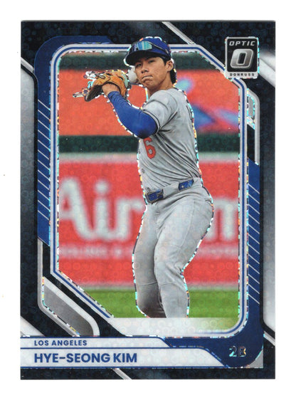 2026 Donruss Hye-Seong Kim Card Optic Circles Los Angeles Dodgers