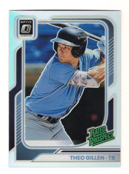 2026 Donruss Theo Gillen Card Optic Tampa Bay Rays