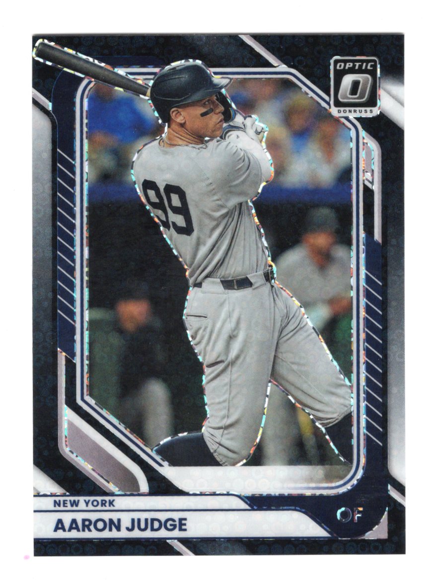 2026 Donruss Aaron Judge Card Optic Circles New York Yankees