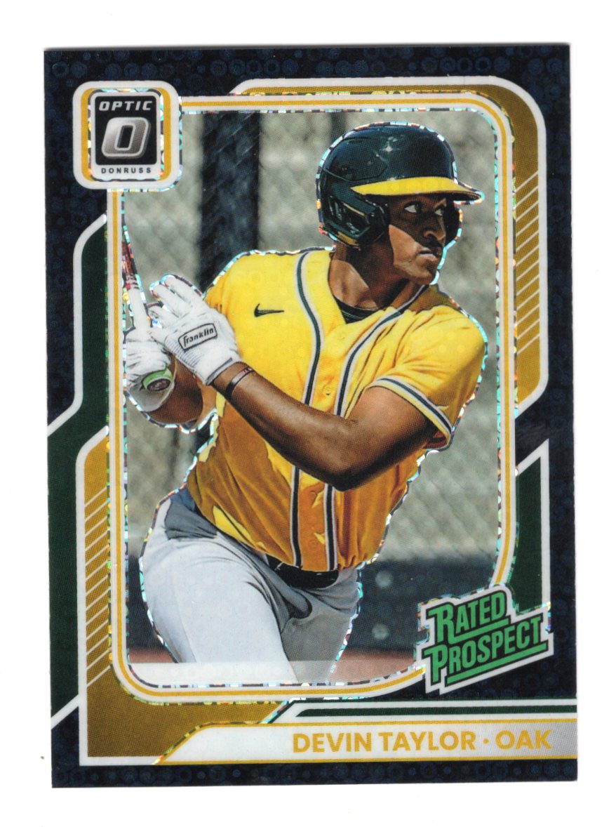 2026 Donruss Devin Taylor Card Optic Circles Athletics