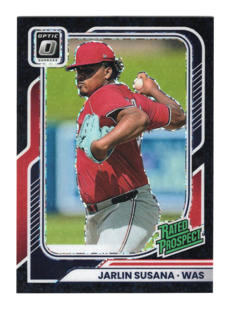 2026 Donruss Jarlin Susana Card Optic Circles Washington Nationals