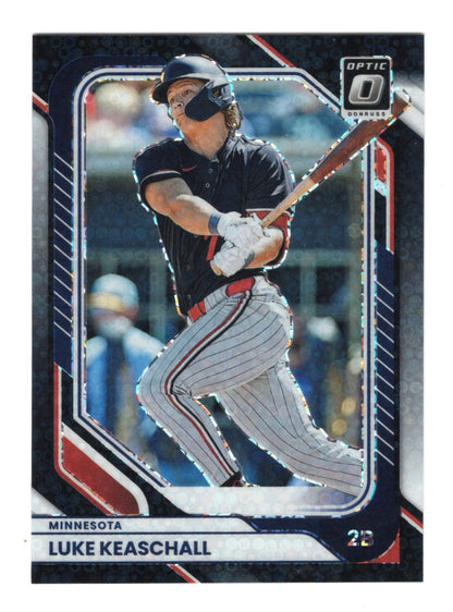 2026 Donruss Luke Keaschall Card Optic Circles Minnesota Twins