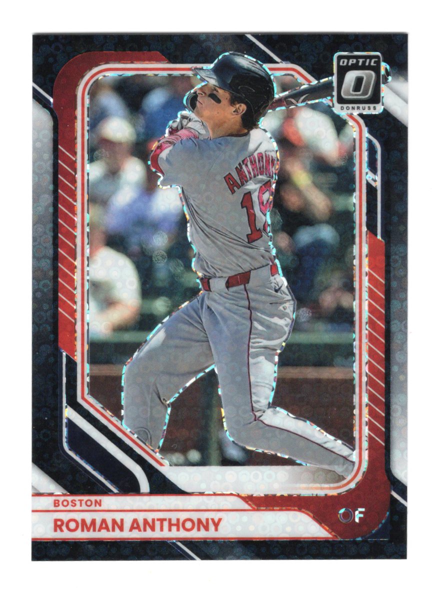2026 Donruss Roman Anthony Card Optic Circles RC Boston Red Sox