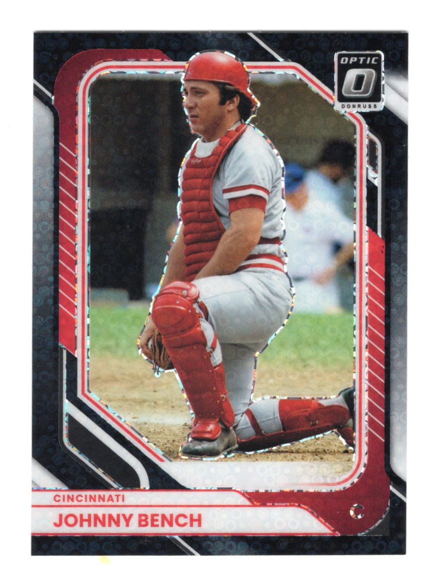 2026 Donruss Johnny Bench Card Optic Circles Cincinnati Reds