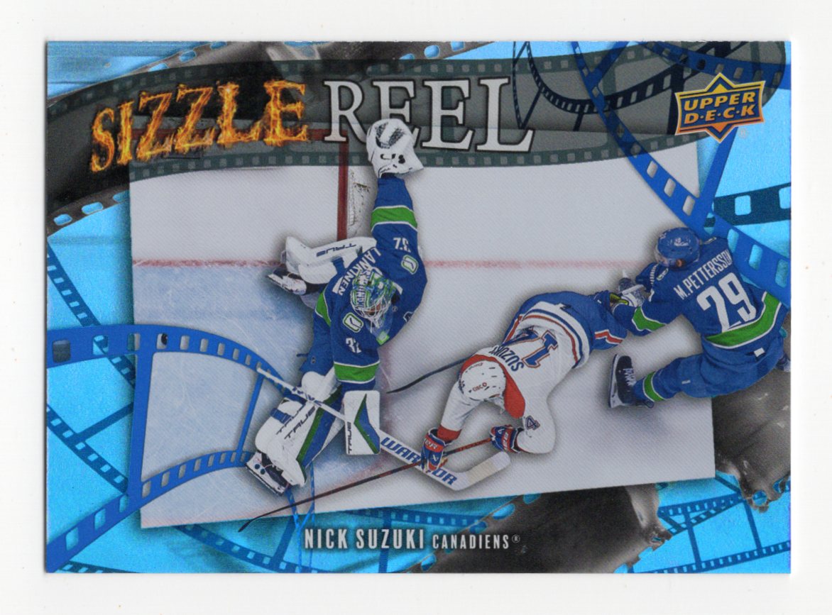 2025-26 Upper Deck Nick Suzuki Card Sizzle Reel Montreal Canadiens