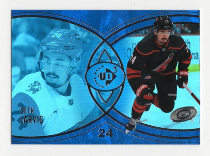 2025-26 Upper Deck Seth Jarvis Card UD3 Carolina Hurricanes