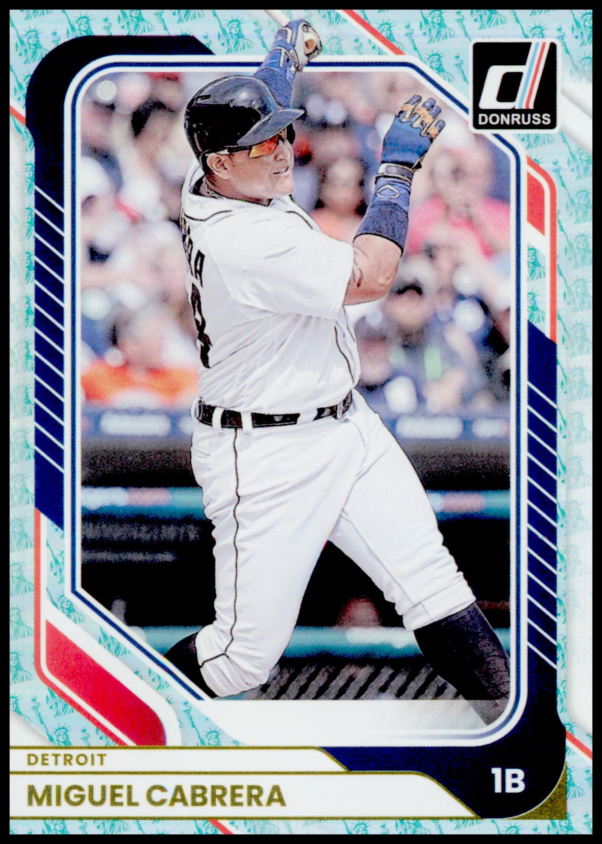 2026 Donruss Miguel Cabrera Card Liberty Detroit Tigers