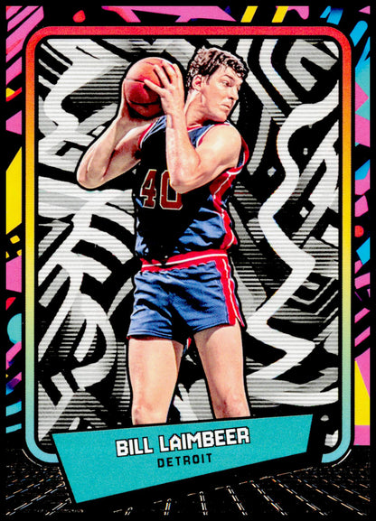 2026 Panini Decades 90s Pop Culture Bill Laimbeer Card Detroit Pistons