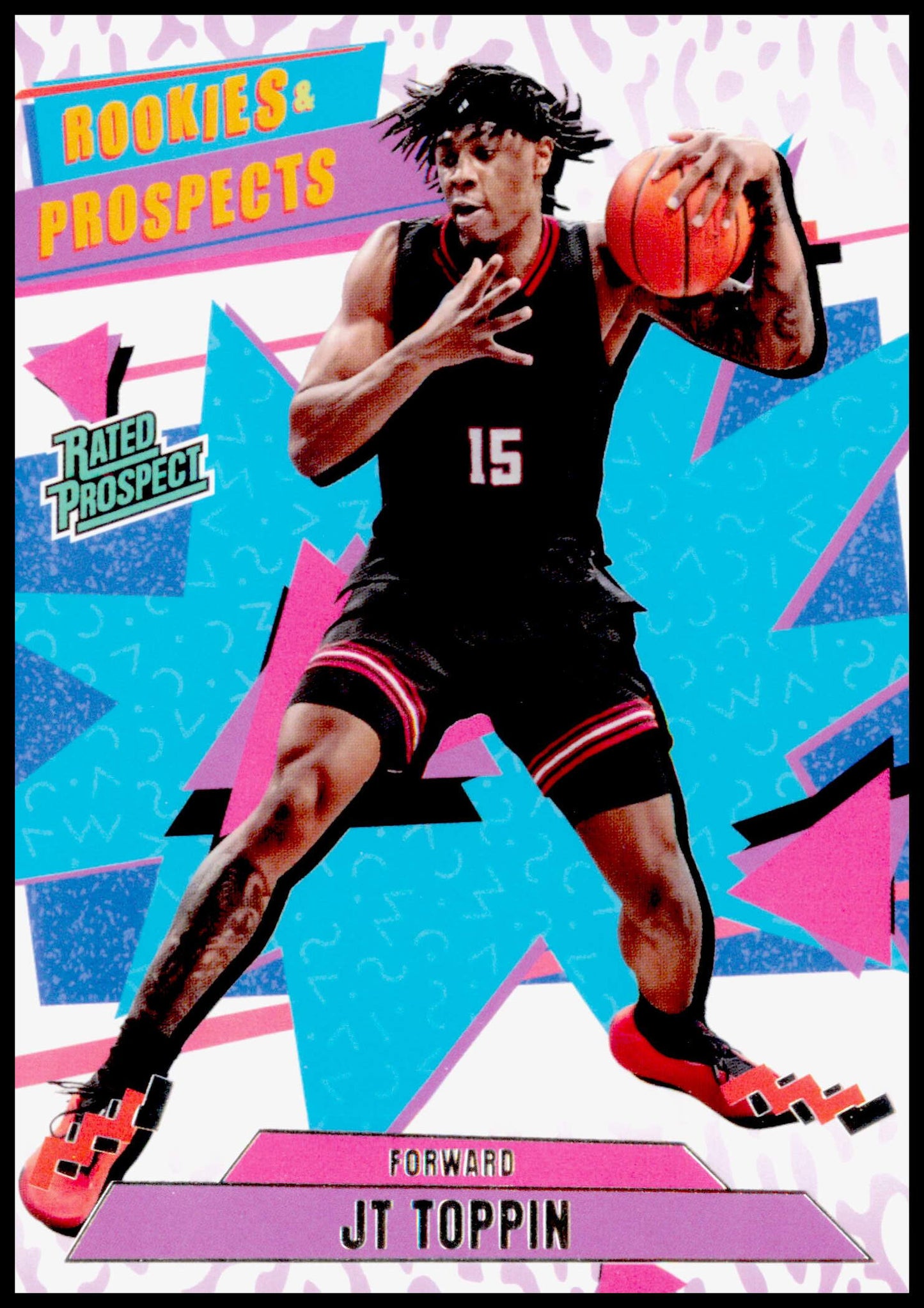 2026 Panini Decades 90s Pop Culture JT Toppin Card Texas Tech Red Raiders
