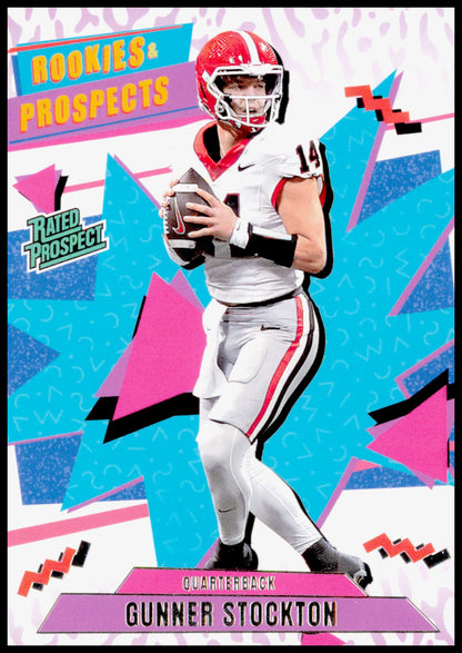 2026 Panini Decades 90s Pop Culture Gunner Stockton Card Georgia Bulldogs