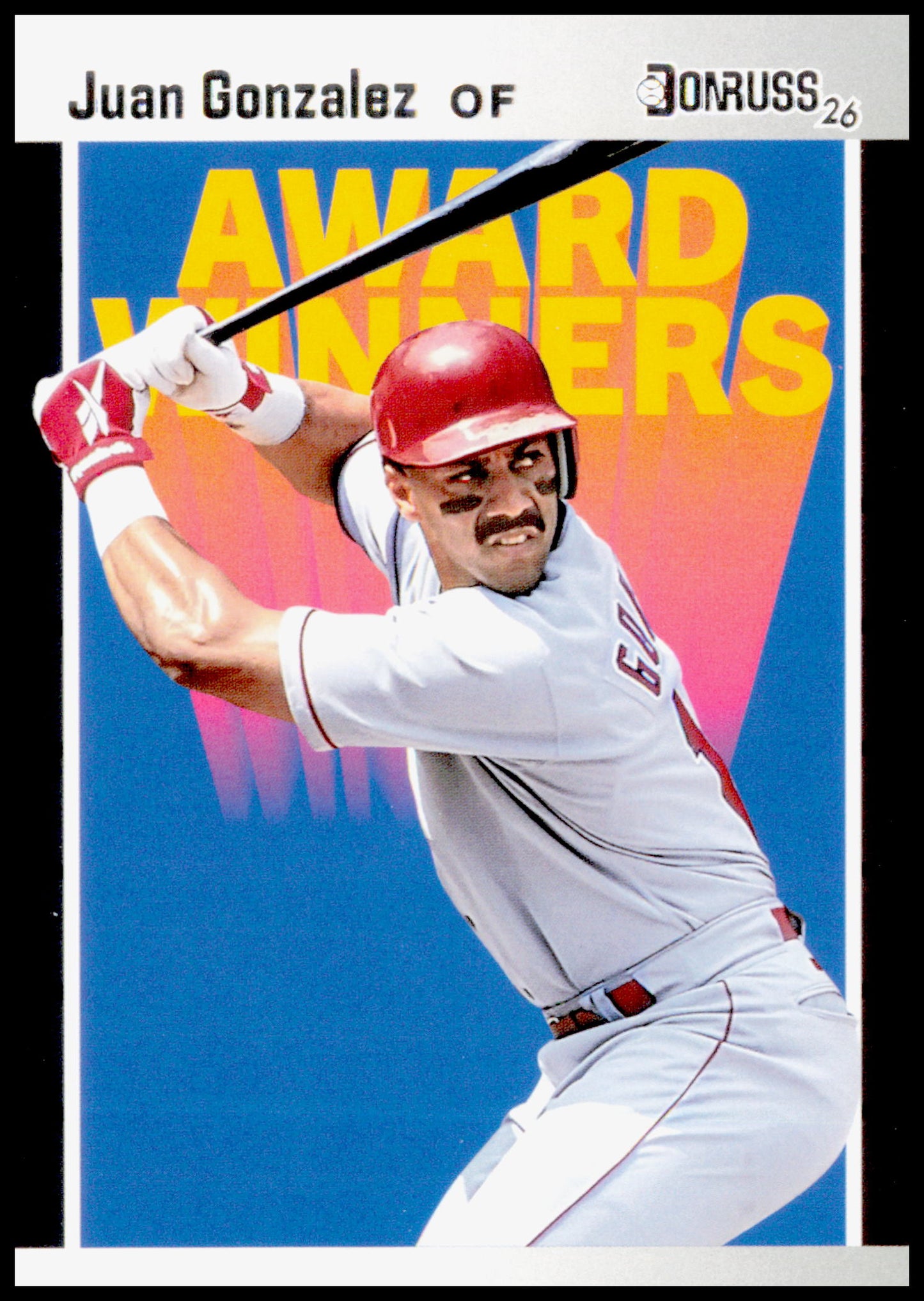 2026 Panini Decades 90s Pop Culture Juan Gonzalez  Award Winners Texas Rangers