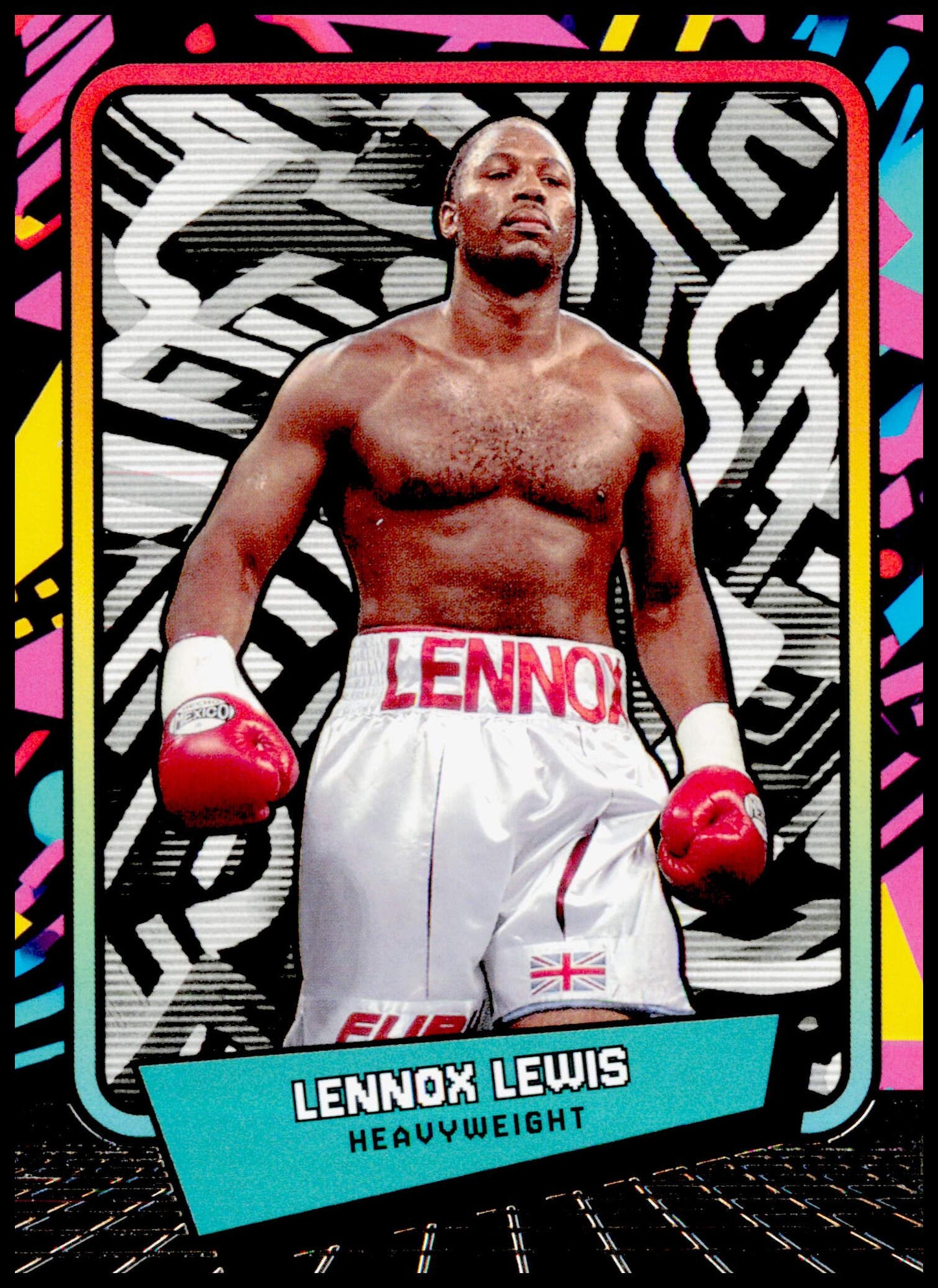 2026 Panini Decades 90s Pop Culture Lennox Lewis Card