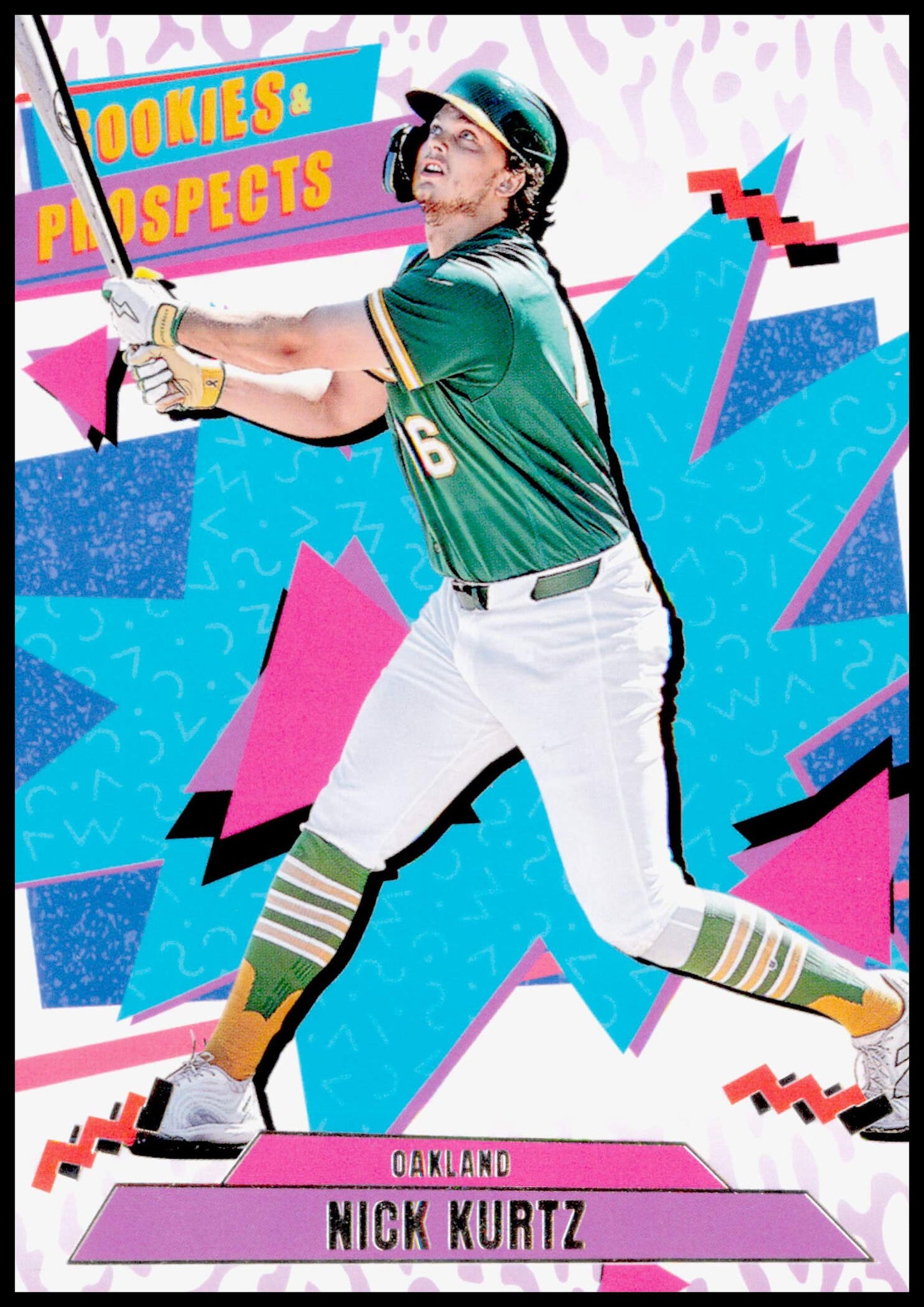 2026 Panini Decades 90s Pop Culture Nick Kurtz Card Athletics