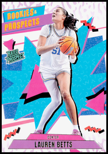 2026 Panini Decades 90s Pop Culture Lauren Betts Card UCLA Bruins