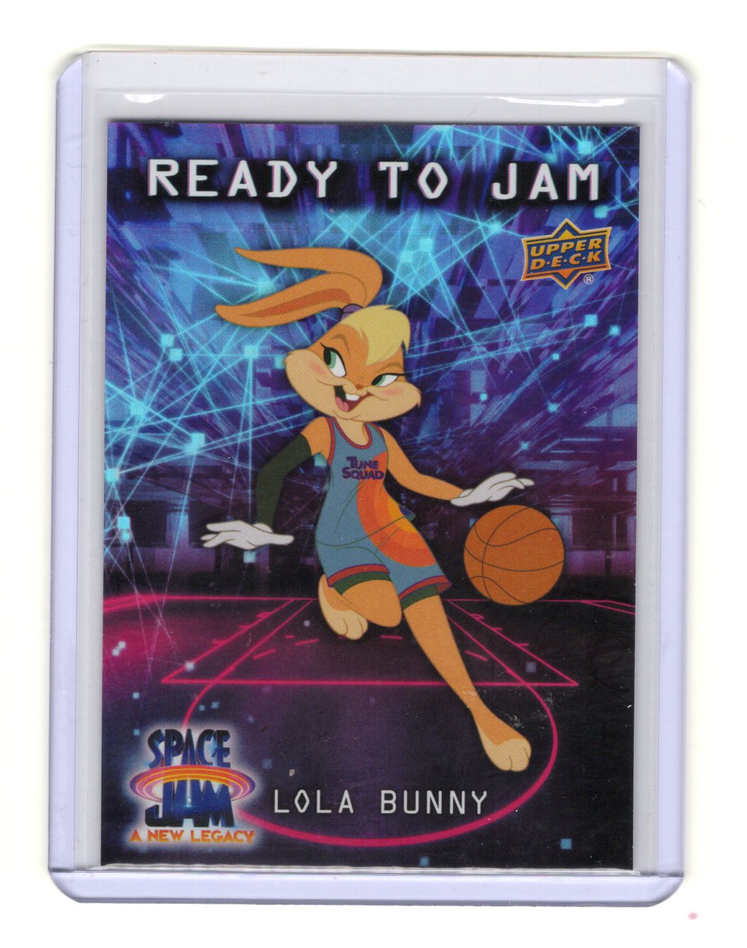 2021 Upper Deck Space Jam: A New Legacy Lola Bunny Card Ready to Jam