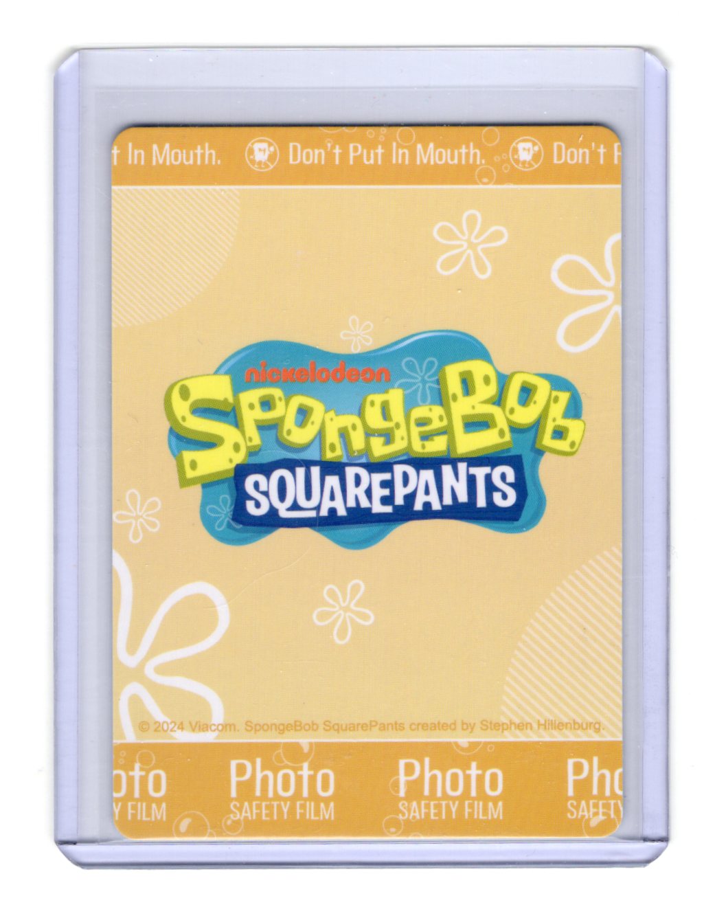 2024 SpongeBob SquarePants SpongeBob CR SBSP-CR-005 Go-Kart Holo Trading Card