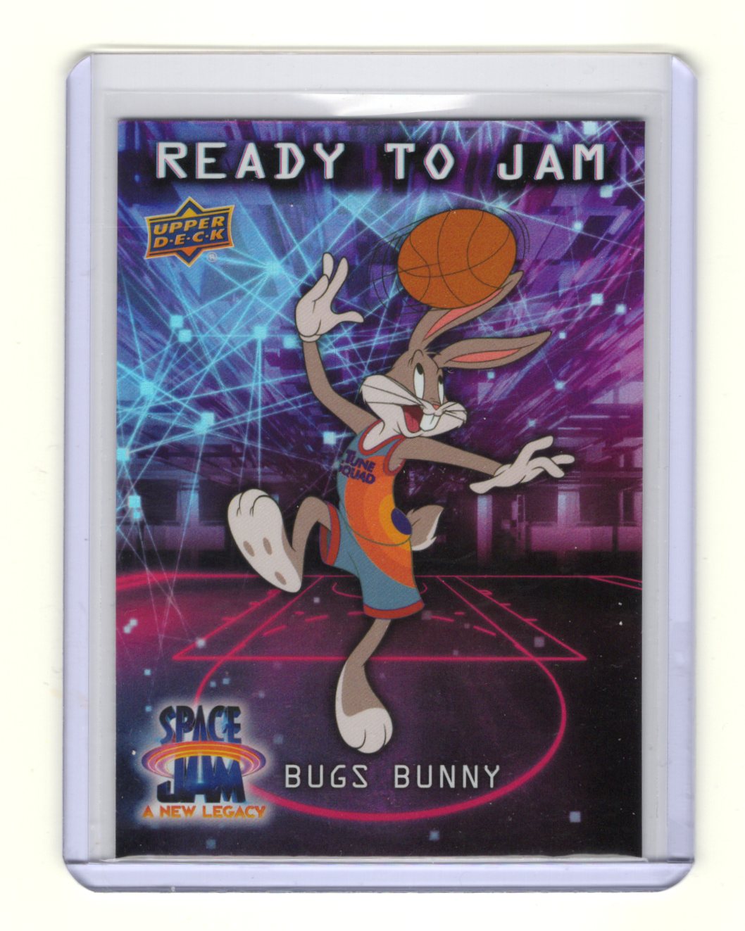2021 Upper Deck Space Jam: A New Legacy Bugs Bunny Card Ready to Jam