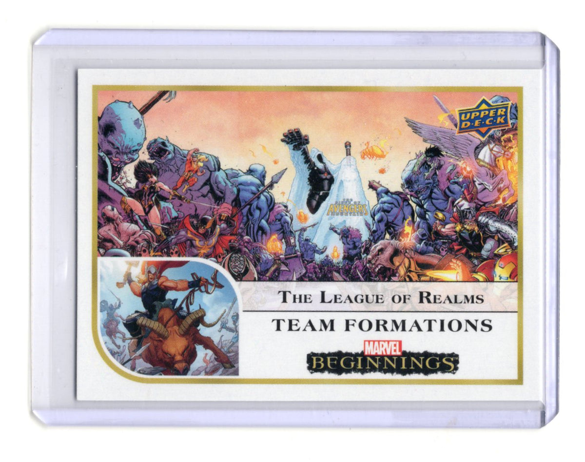 2022 Upper Deck Marvel Beginnings Volume 2 Series 1 The League of Realms Card