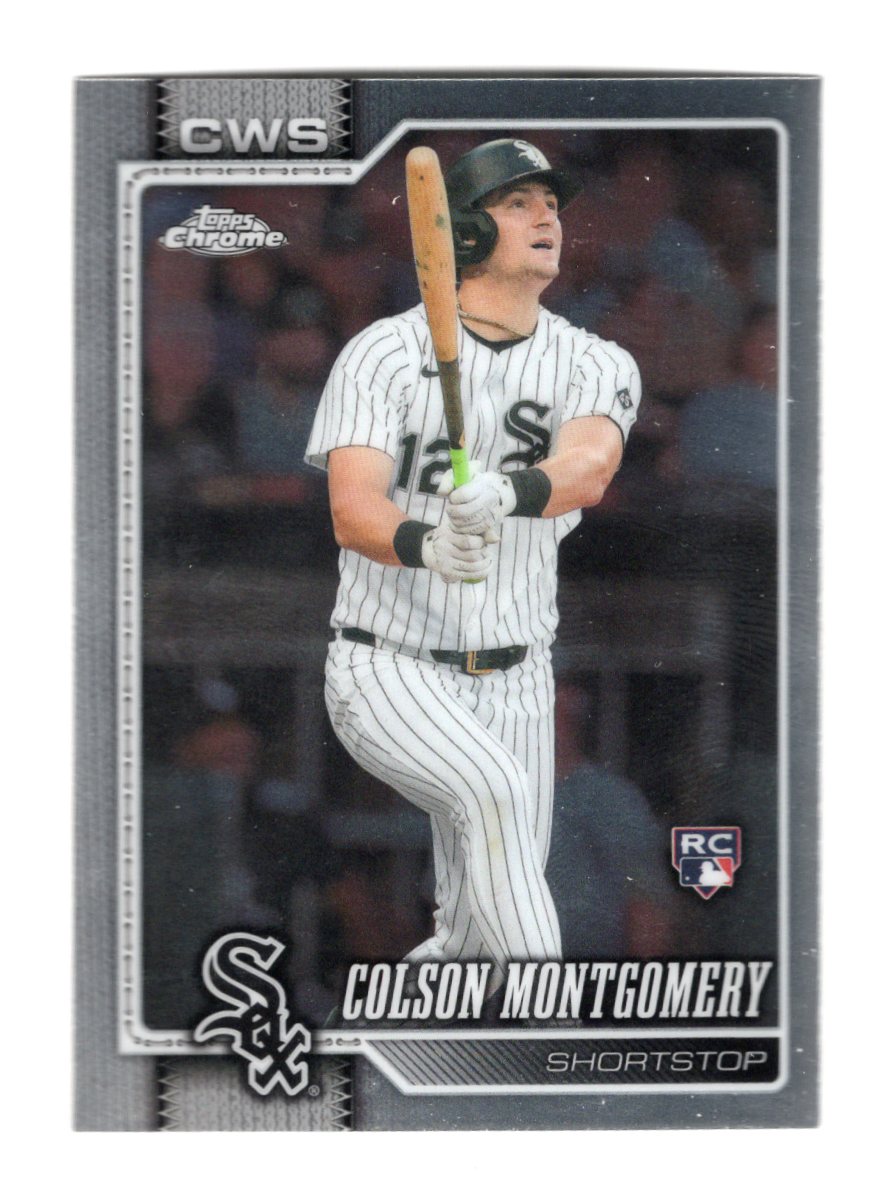 2026 Topps Chrome Colson Montgomery Card RC Chicago White Sox