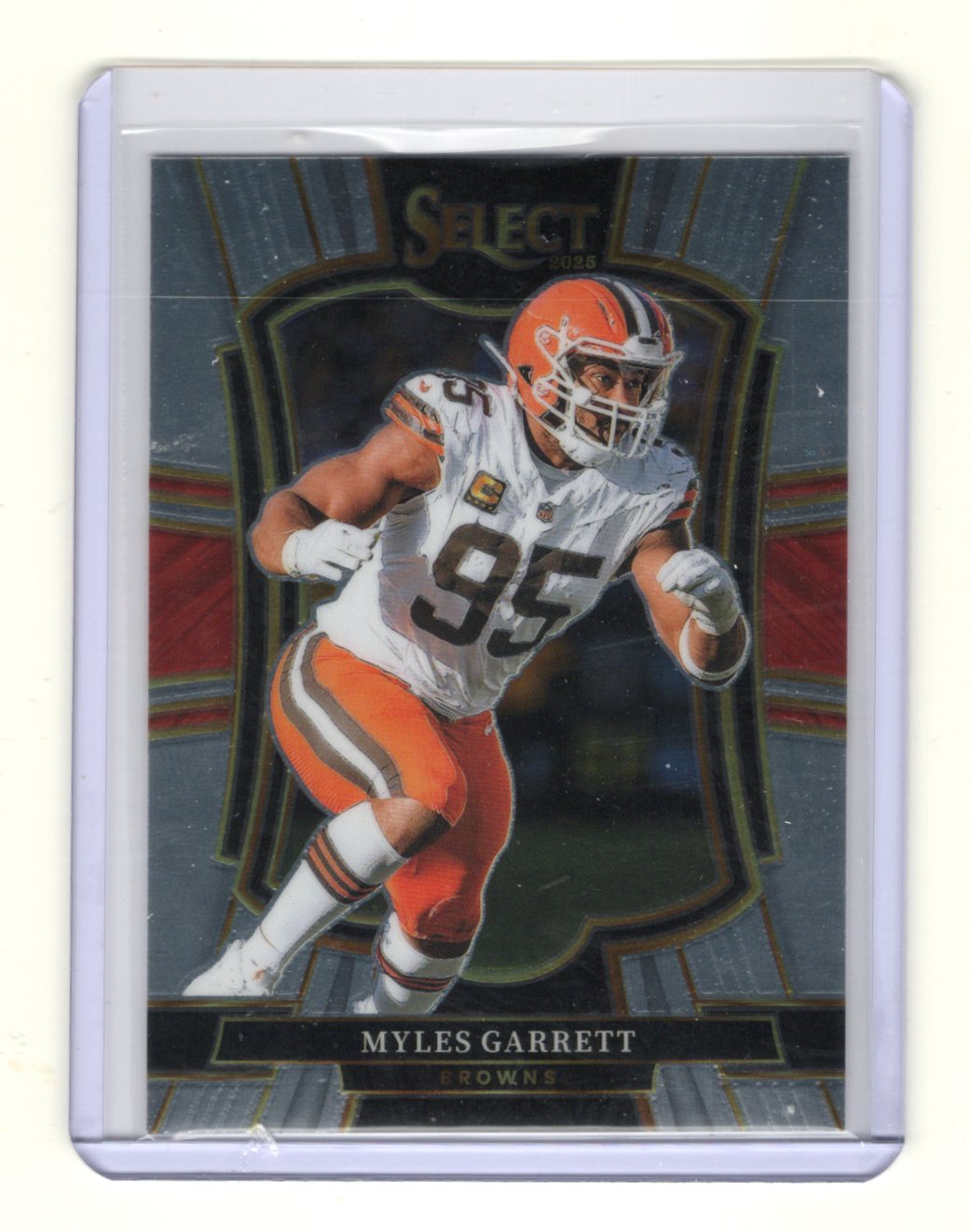 2025 Panini Select Myles Garrett Card Cleveland Browns