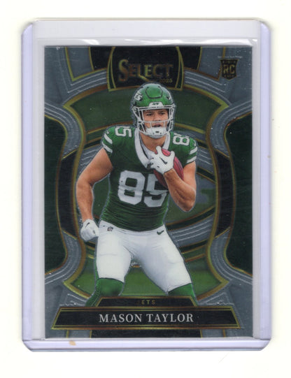 2025 Panini Select Mason Taylor Card RC New York Jets