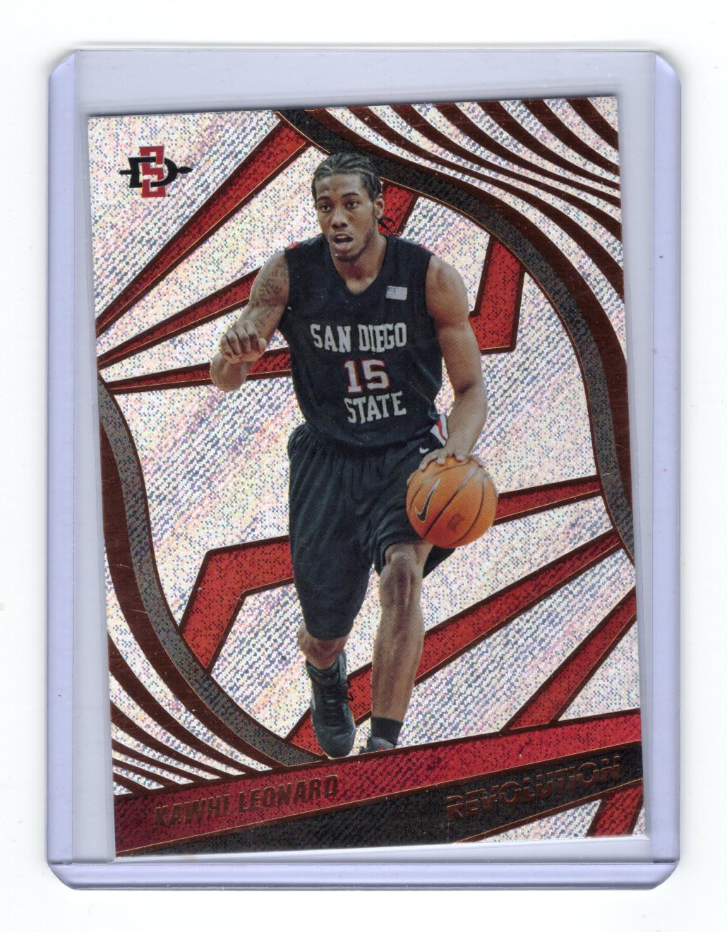 2022 Panini Chronicles Draft Picks Kawhi Leonard Card Revolution  Aztecs