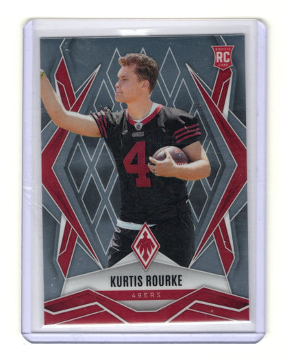 2025 Panini Phoenix Kurtis Rourke Card RC San Francisco 49ers