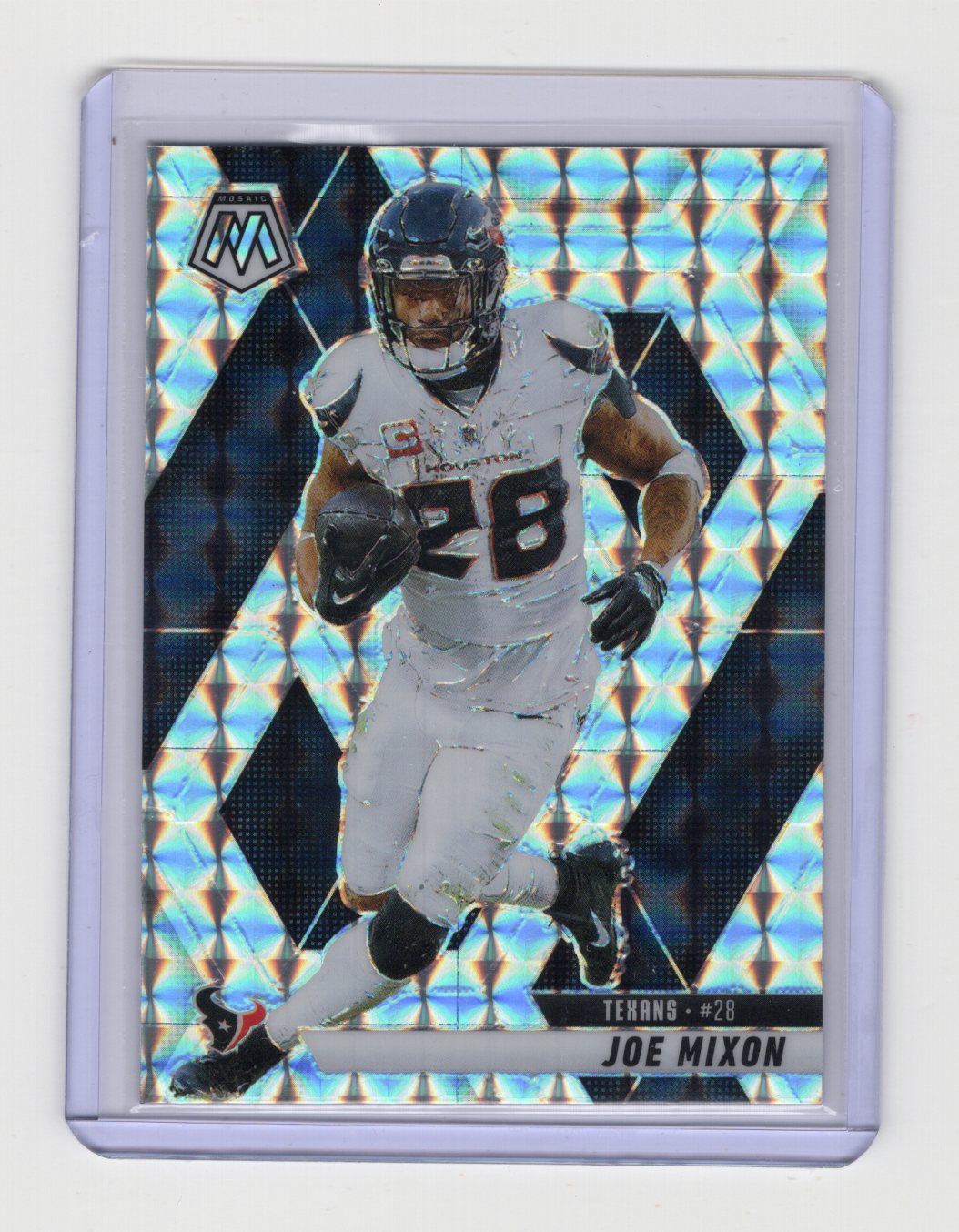 2025 Panini Mosaic Joe Mixon Card Mosaic Houston Texans