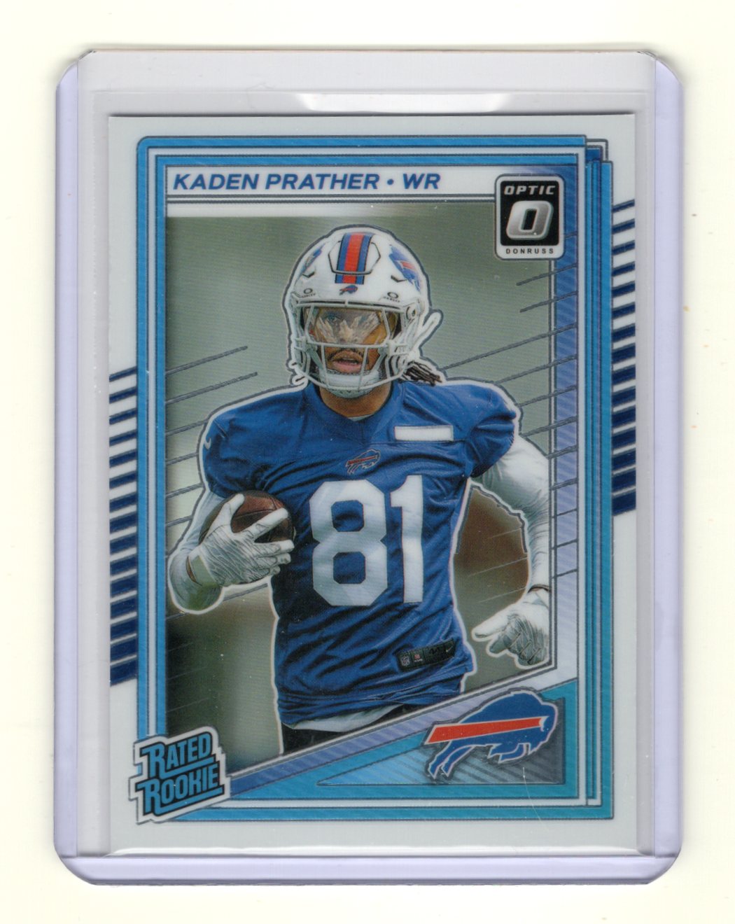 2025 Donruss Optic Kaden Prather Card RC Buffalo Bills