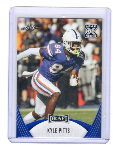 2021 Leaf Draft Kyle Pitts Card Florida Gators